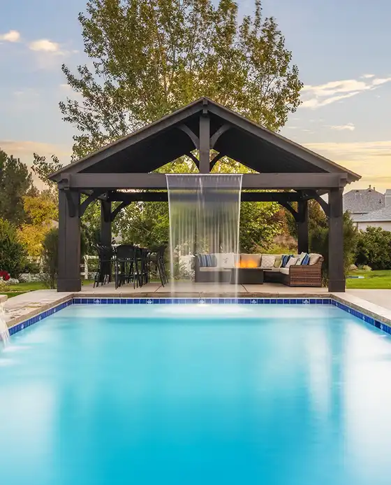 Poolside Pavilions